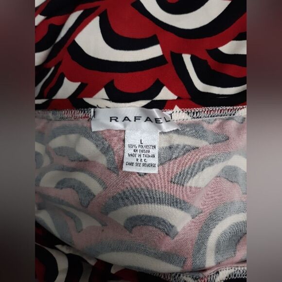 Rafael Red black and white skirt - Picture 2 of 3